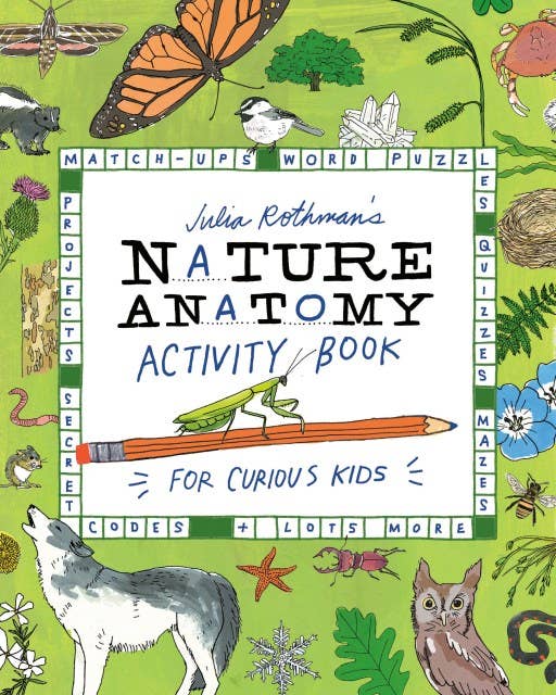 Nature Anatomy Activity Book: Trade Paperback