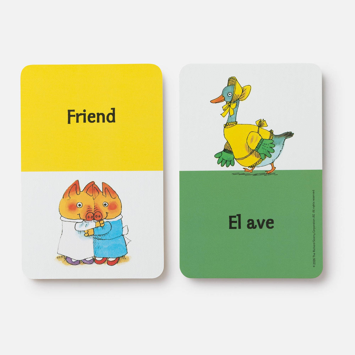 Scarry Bilingual Flashcards