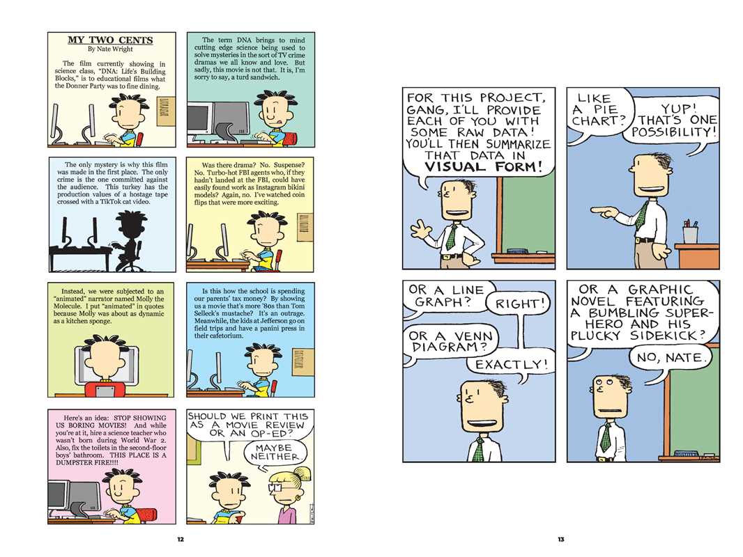 Big Nate: Remain Calm! by Lincoln Peirce: Paperback; 176 pages / English