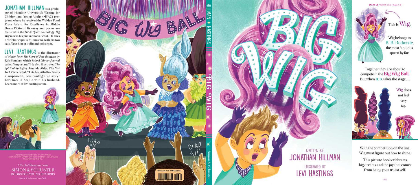Big Wig by Jonathan Hillman: Hardcover; 32 pages / English