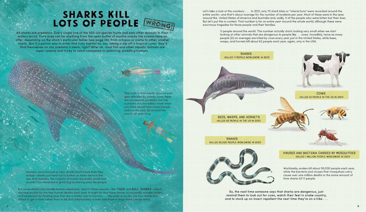 Everything You Know About Sharks Is Wrong!: Hardcover