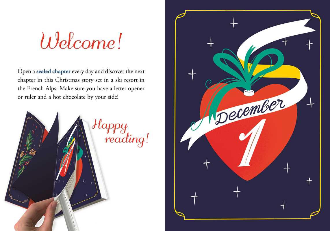 Heart for Christmas: Advent Calendar Book by Sophie Jomain: Paperback; 388 pages / English