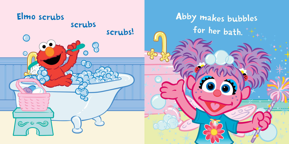 Indestructibles: Sesame Street: Let's Take a Bath!: Trade Paperback