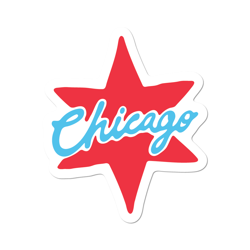 Classic Chicago by Apply - Die-Cut Sticker