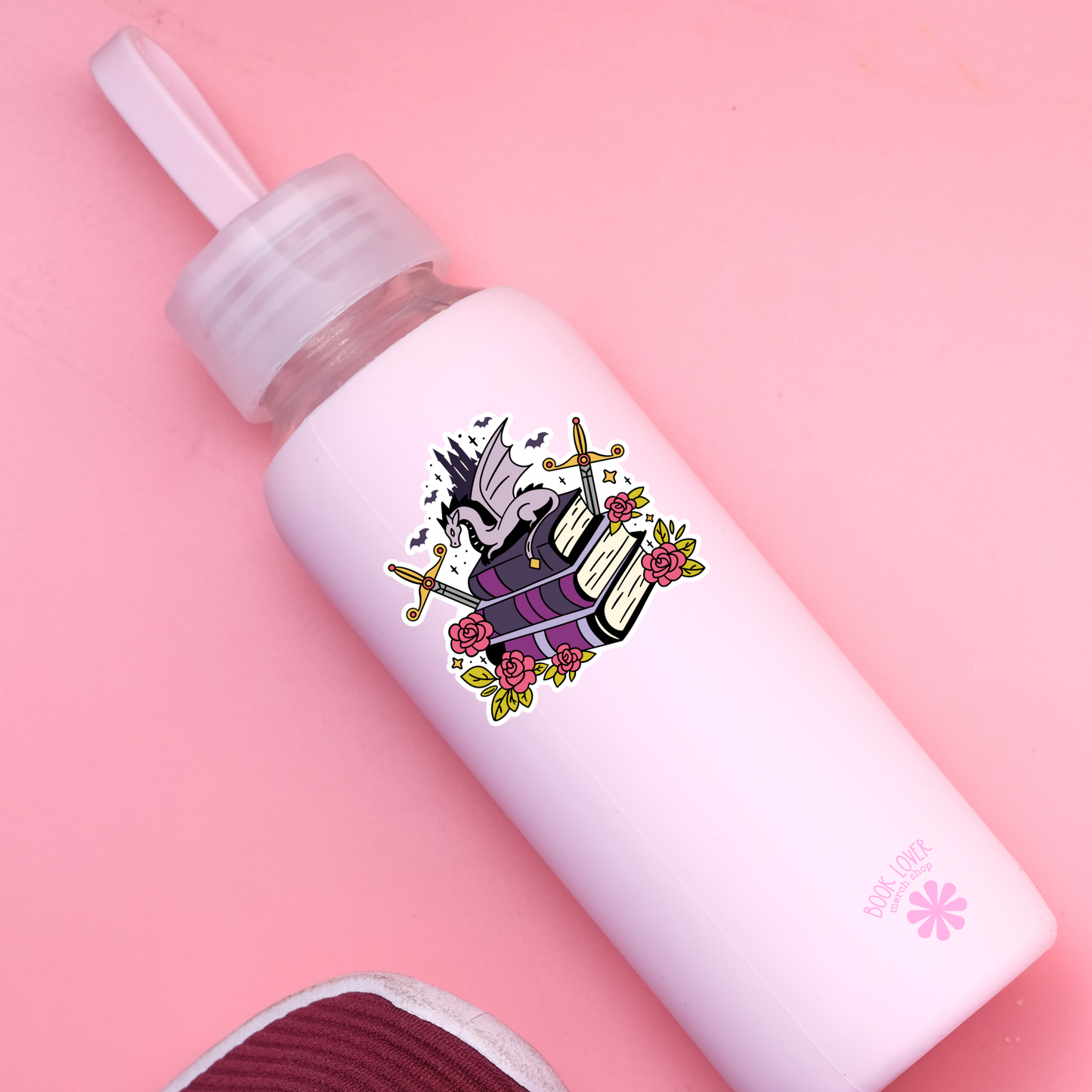 Fantasy Pile of Books Stickers / Bookish Stickers: Matte Stickers 2''