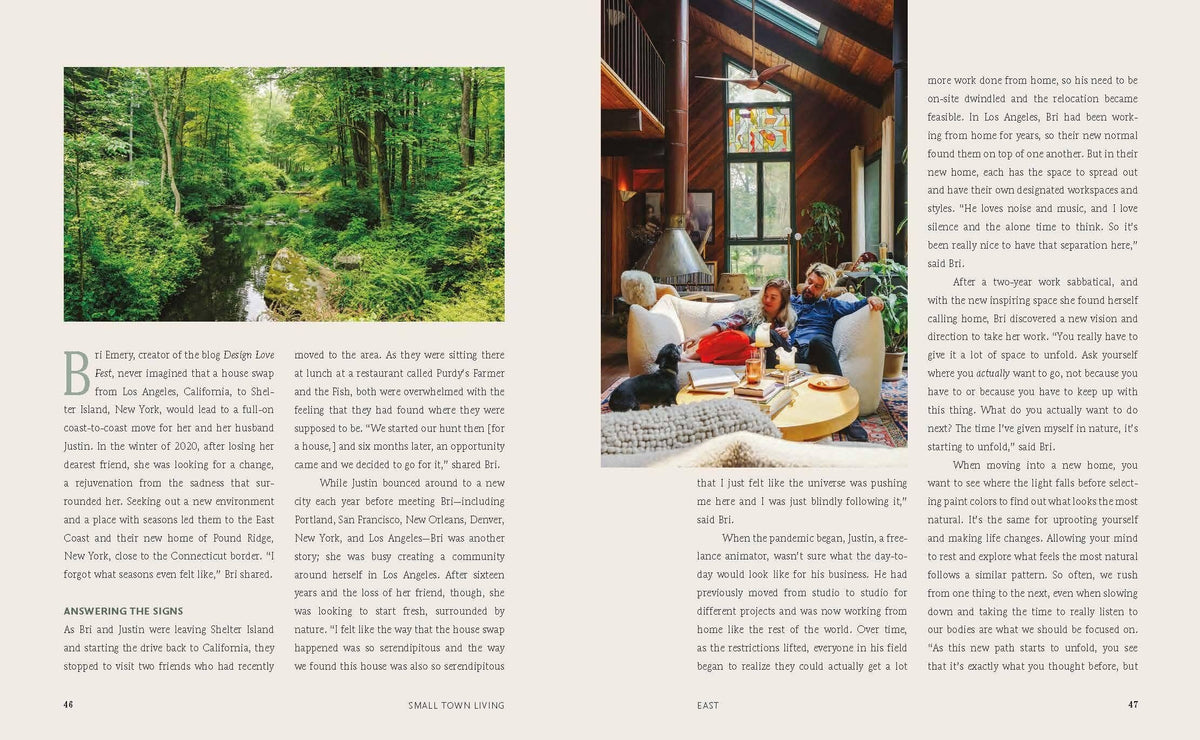 Small Town Living: Hardcover