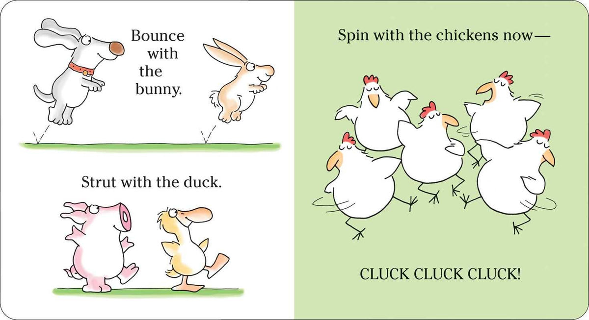 Barnyard Dance! by Sandra Boynton: Board Books; 24 pages / English