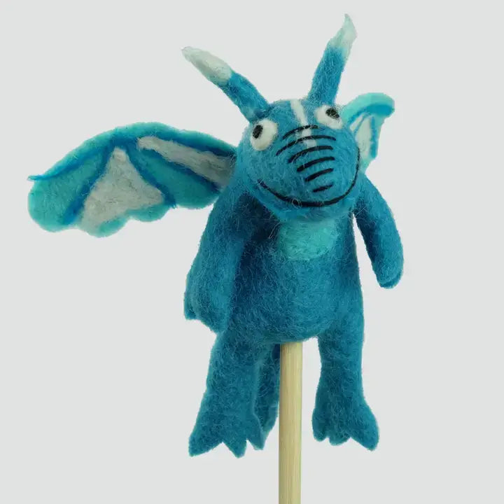 Finger Puppets - Sensory Play - Dragon - Assorted
