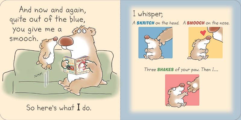 Smooches!: Board Book