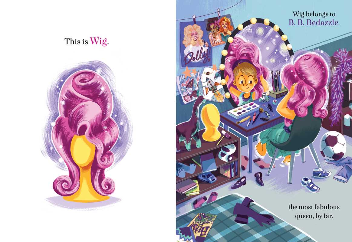 Big Wig by Jonathan Hillman: Hardcover; 32 pages / English
