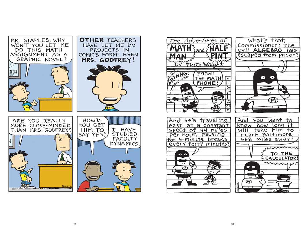 Big Nate: Remain Calm! by Lincoln Peirce: Paperback; 176 pages / English