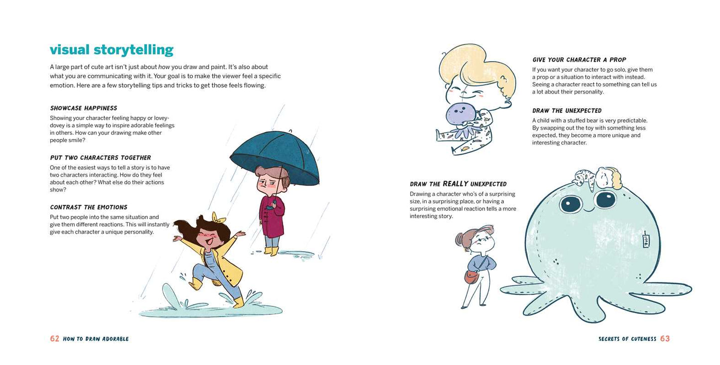 How to Draw Adorable by Carlianne  Tipsey: Paperback; 160 pages / English