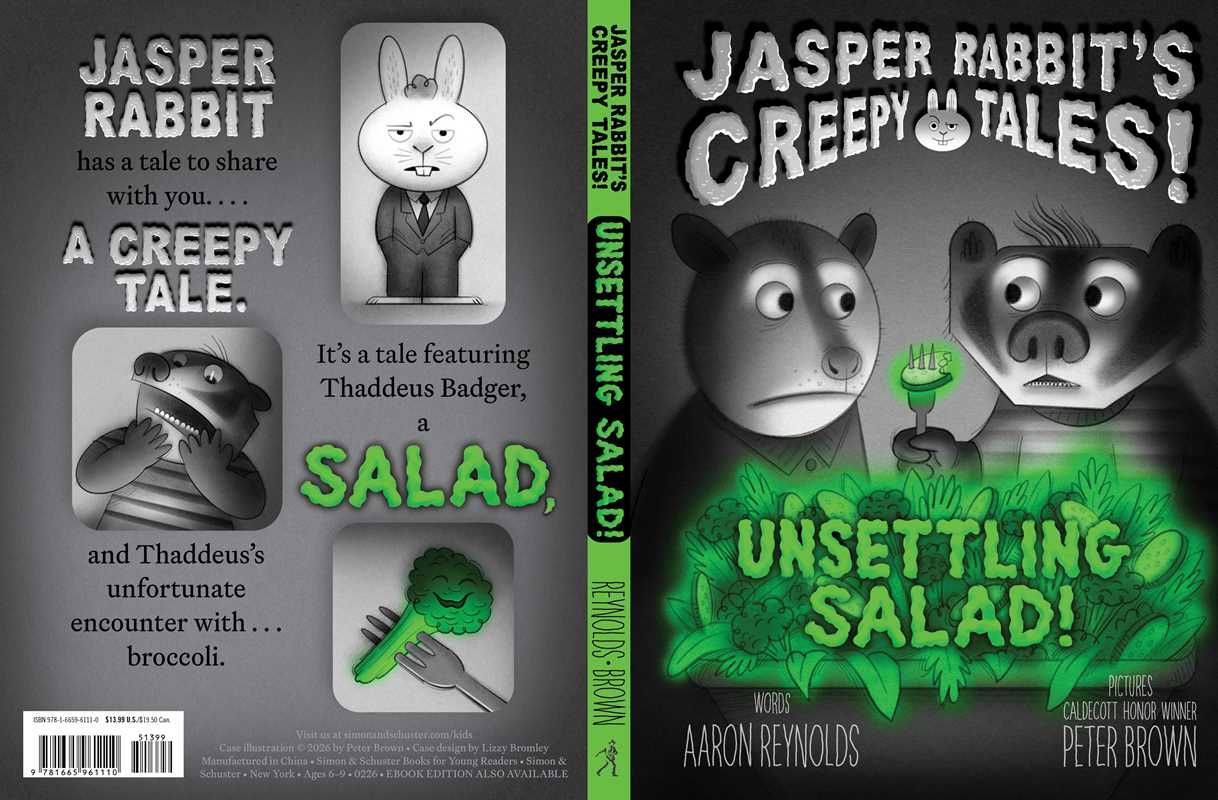 Unsettling Salad! by Aaron Reynolds: Paper Over Board; 96 pages / English