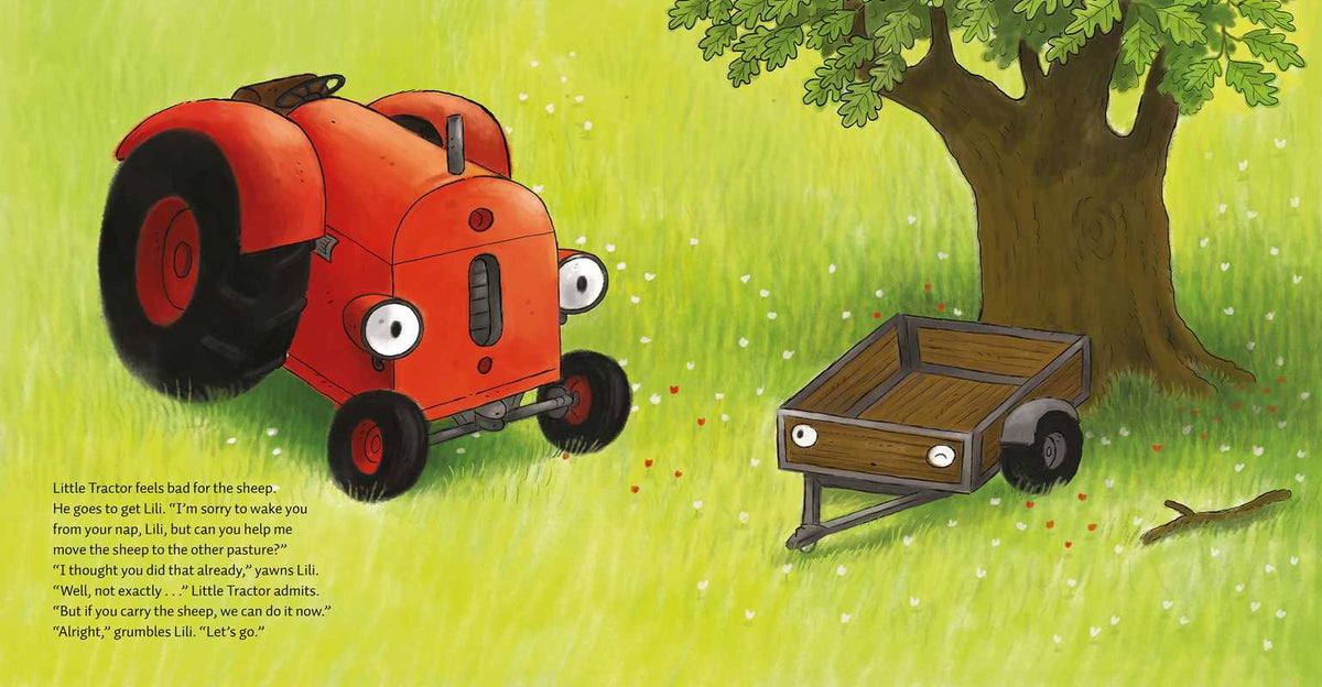 Little Tractor Tells a Fib by Natalie Quintart: Hardcover; 32 pages / English