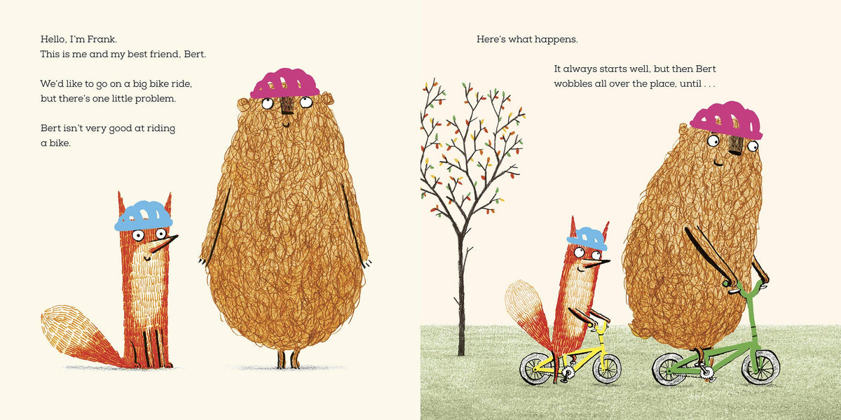 Frank and Bert: The One Where Bert Learns to Ride a Bike: Hardcover