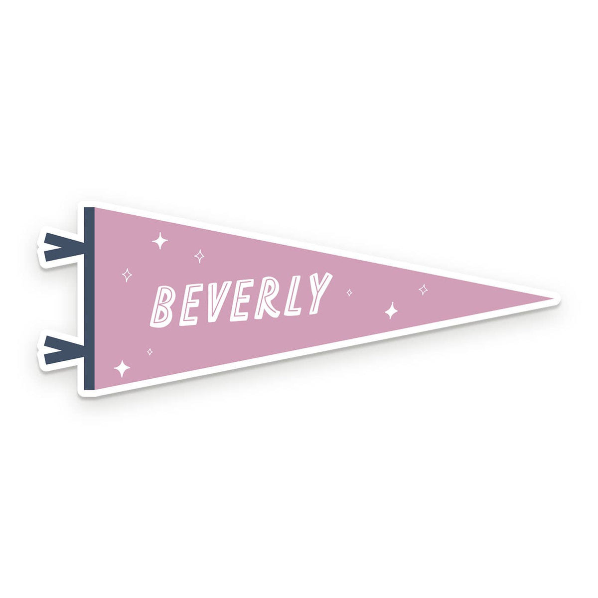 Custom City Pennant Sticker: Heirloom