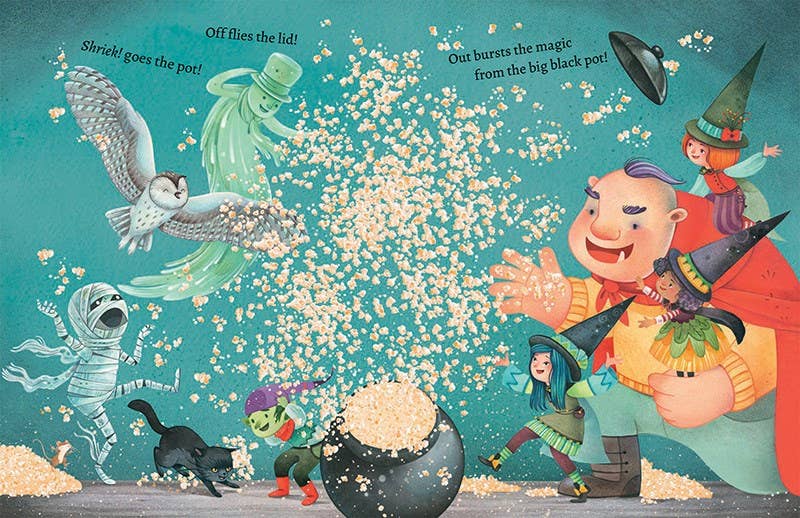 Three Little Witches and the Spooky Old House: Hardcover