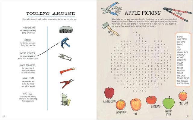 Farm Anatomy Activity Book: Trade Paperback