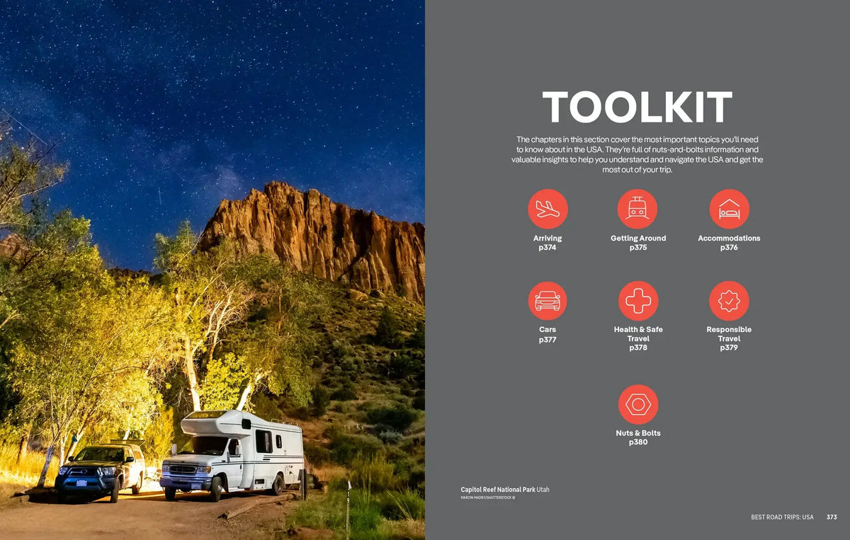 Lonely Planet Best Road Trips USA: Trade Paperback