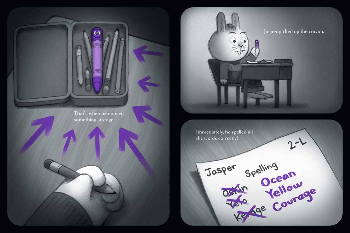 Creepy Crayon! by Aaron Reynolds: Hardcover; 48 pages / English