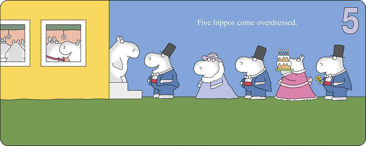 Hippos Go Berserk! by Sandra Boynton: Board Books; 32 pages / English