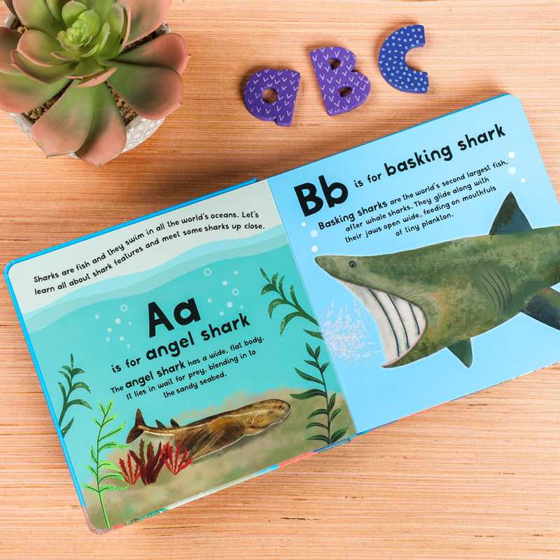 A-Z of Sharks by Editors of Silver Dolphin Books: Board Books; 30 pages / English