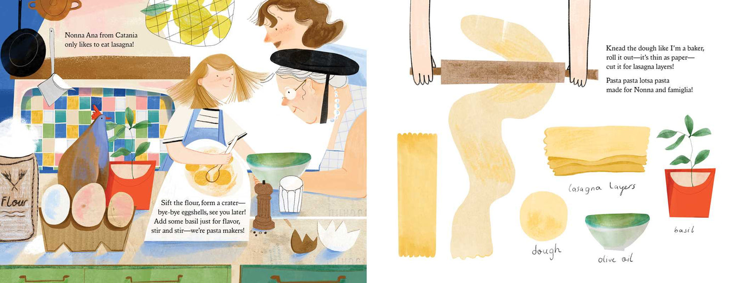 Pasta Pasta Lotsa Pasta by Aimee Lucido: Hardcover; 40 pages / English