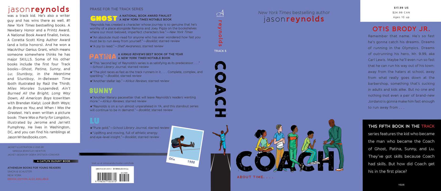 Coach by Jason Reynolds: Hardcover; 256 pages / English