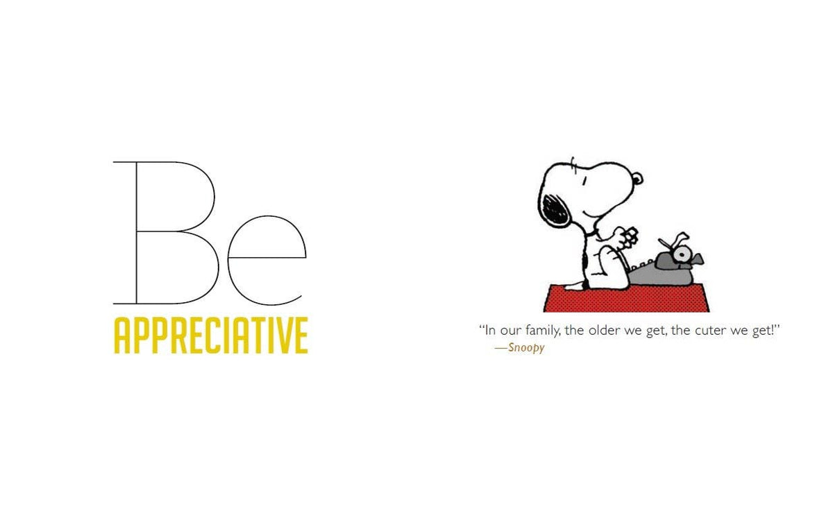 Peanuts: Be Thankful: Hardcover