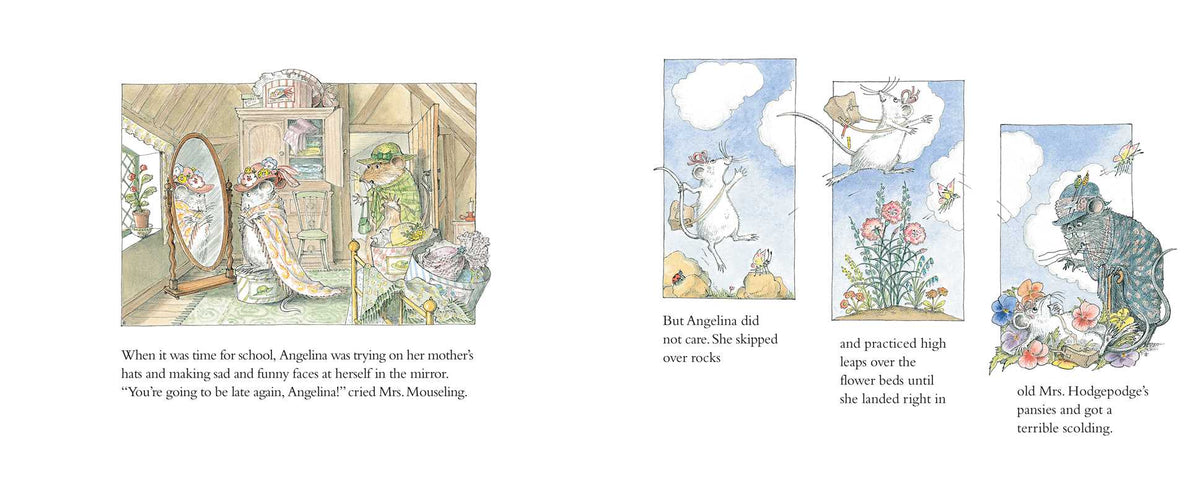 Angelina Ballerina by Katharine Holabird: Hardcover; 32 pages / English