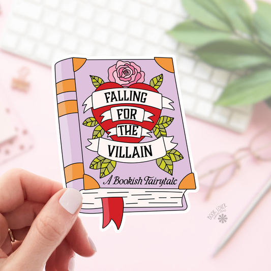 Falling for The Villain Stickers / Bookish Stickers: 2''