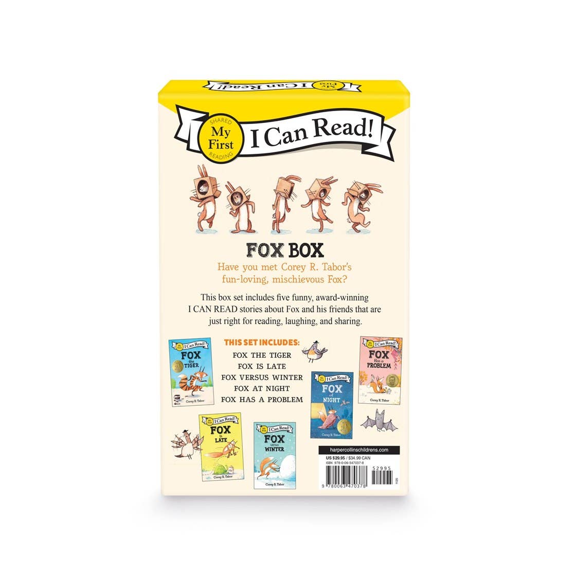 Fox 5-Book I Can Read Box Set: Fox Box : Corey R. Tabor