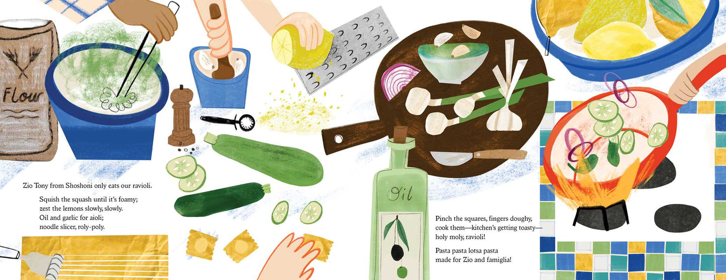 Pasta Pasta Lotsa Pasta by Aimee Lucido: Hardcover; 40 pages / English