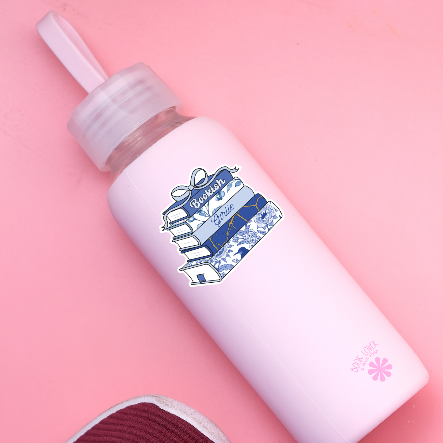 Chinoiserie Book Stack Stickers / Coquette Bow Bookish: 2''