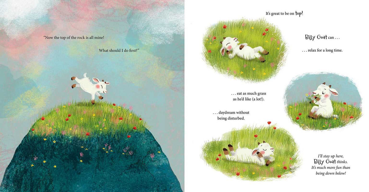 Billy Goat at the Top by Esther van den Berg: Hardcover; 32 pages / English