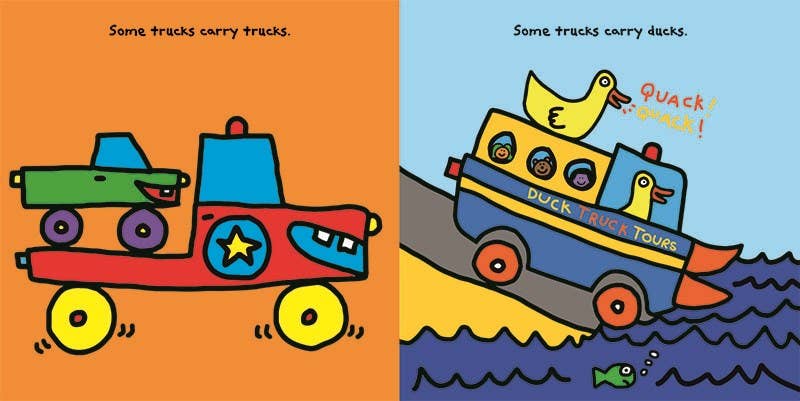 The Cars and Trucks Book: Hardcover