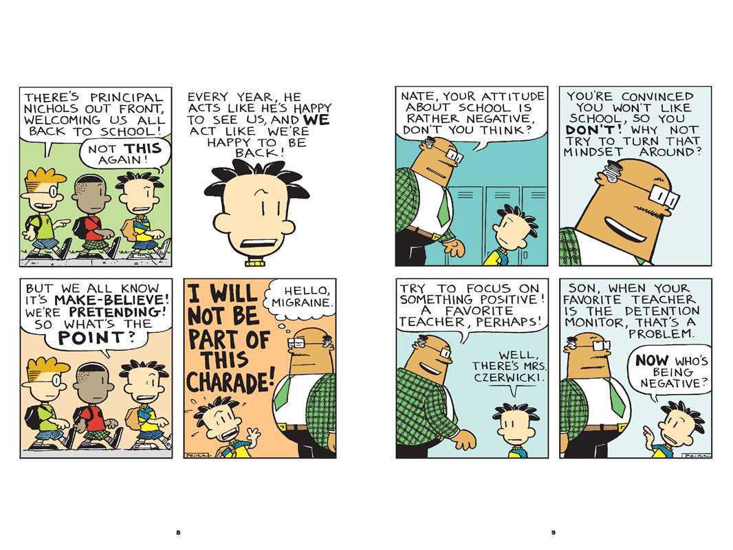Big Nate: Remain Calm! by Lincoln Peirce: Paperback; 176 pages / English