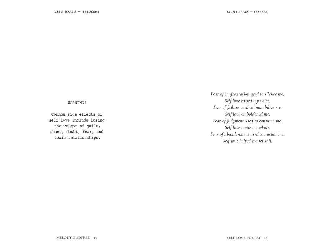 Self Love Poetry