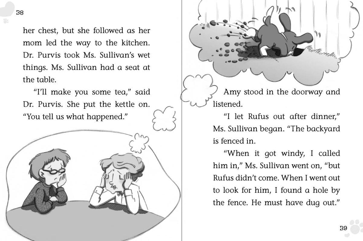 Amy and the Missing Puppy by Callie Barkley: Paperback; 128 pages / English