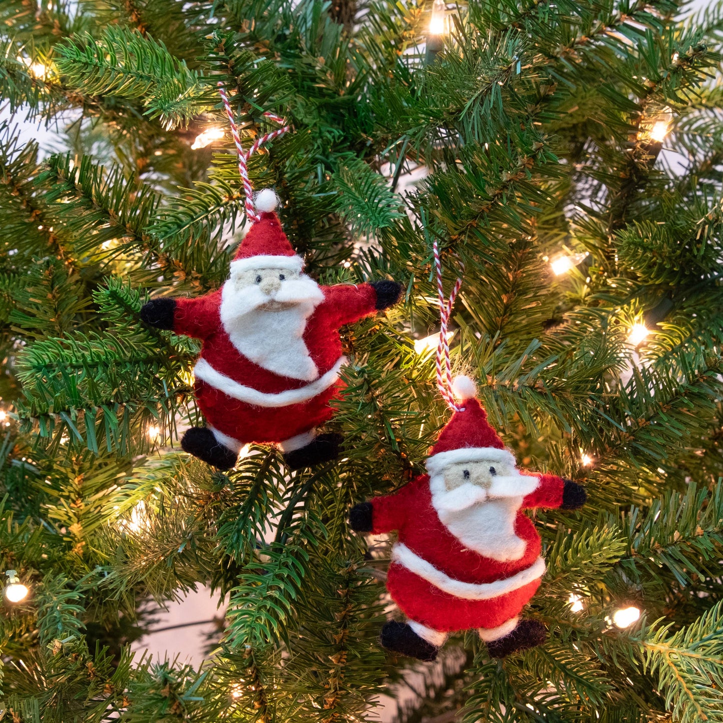 Ornament - Christmas Decor - Jolly Fat Santa