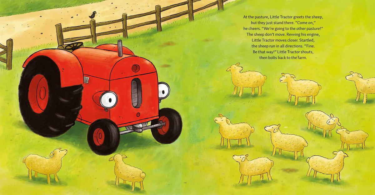 Little Tractor Tells a Fib by Natalie Quintart: Hardcover; 32 pages / English