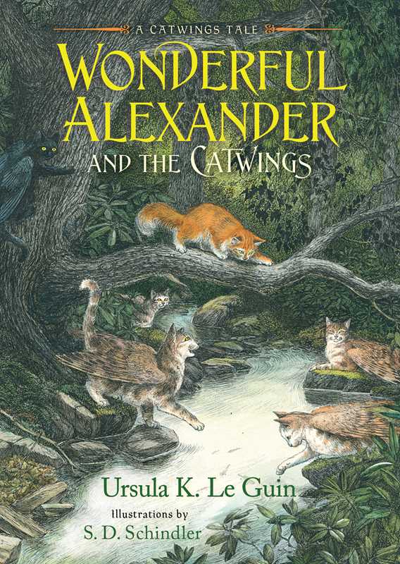 Wonderful Alexander and the Catwings by Ursula  K. Le Guin: Paperback; 56 pages / English