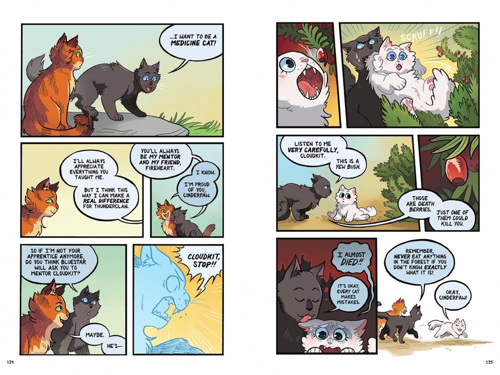 Warriors Graphic Novel: The Prophecies Begin #2