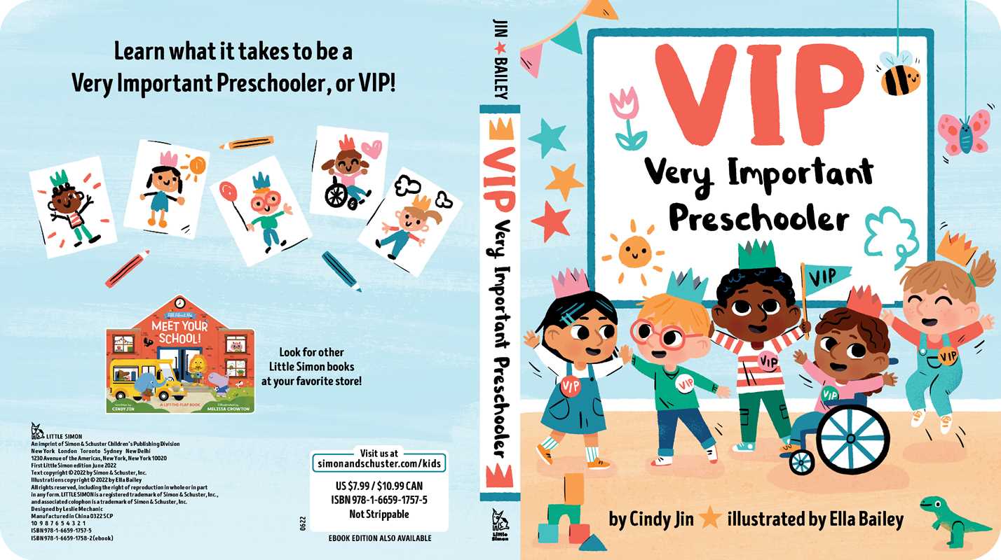 VIP by Cindy Jin: Board Books; 16 pages / English