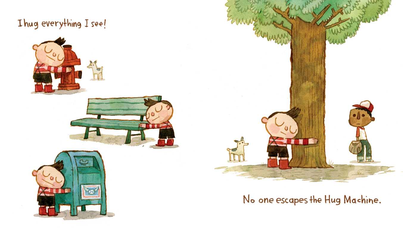Hug Machine by Scott Campbell: Board Books; 36 pages / English