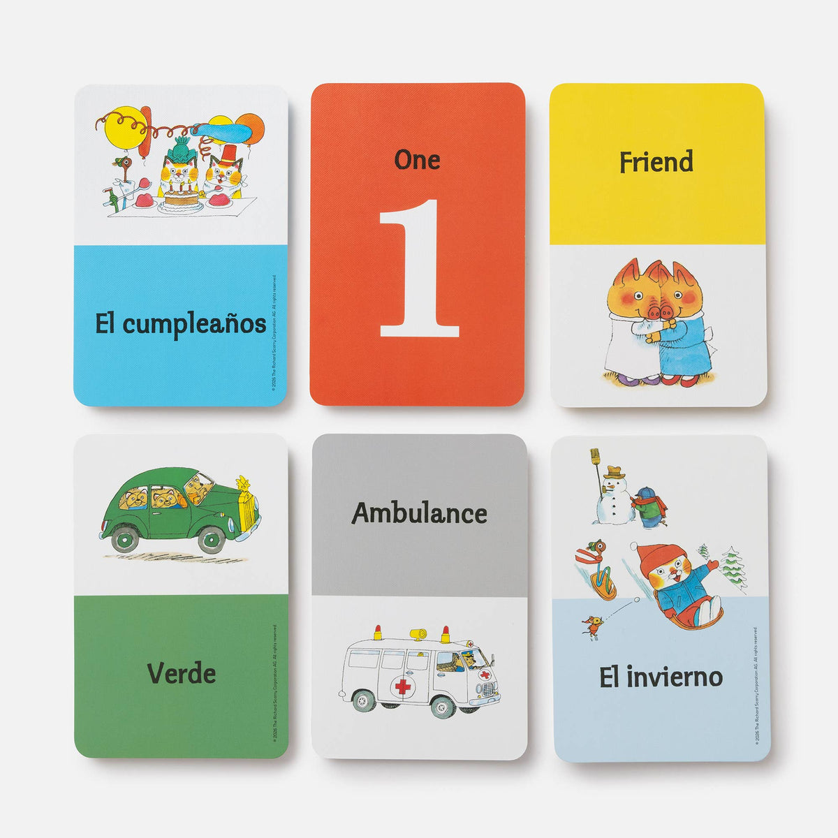Scarry Bilingual Flashcards