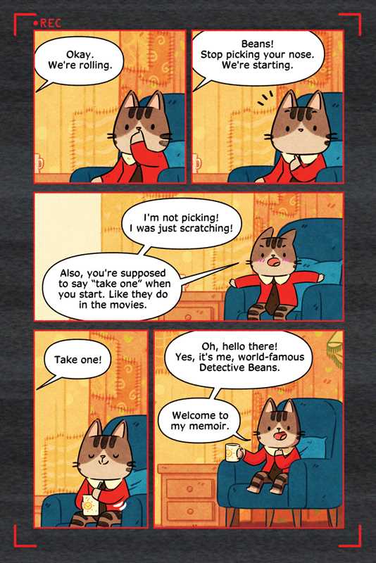 Detective Beans: Adventures in Cat Town by Li  Chen: Paperback; 208 pages / English