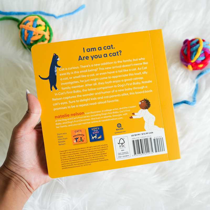 Cat's First Baby by Natalie  Nelson: Board Books; 28 pages / English