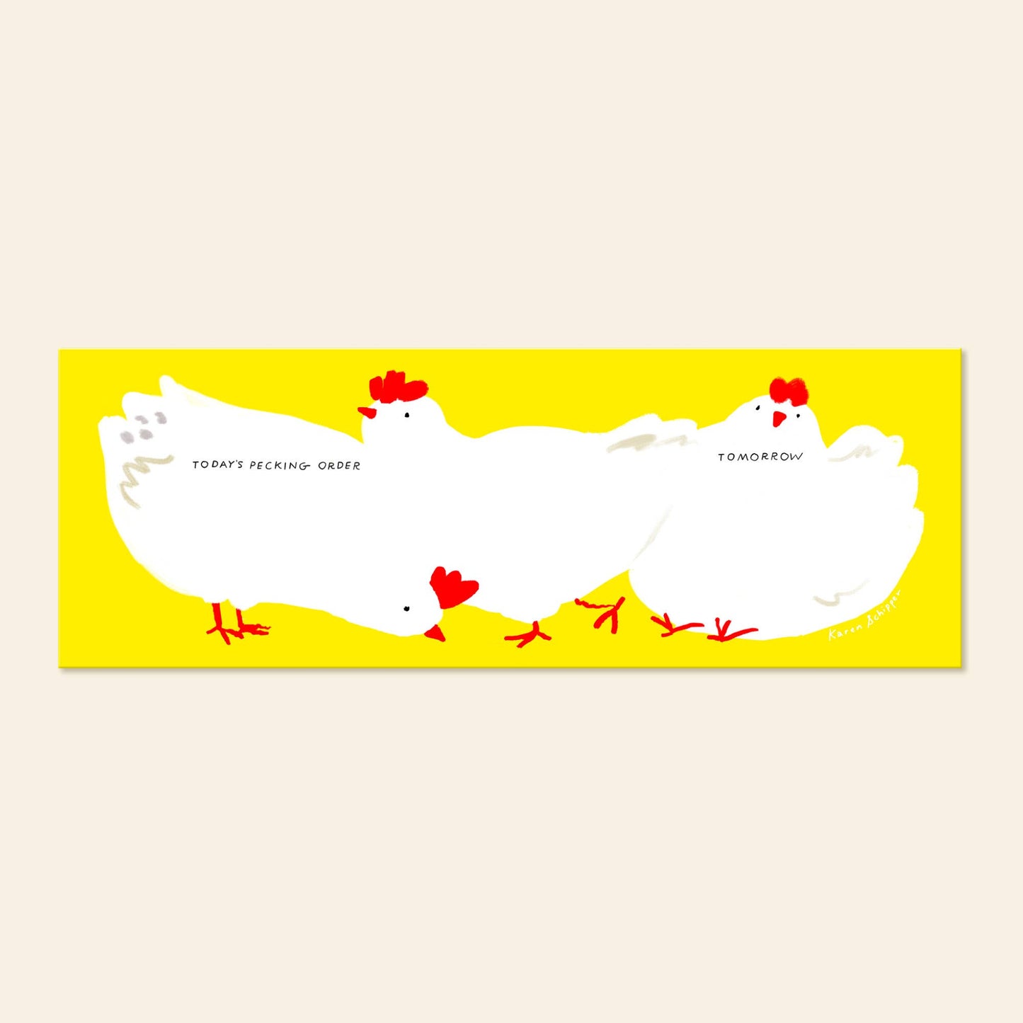 Chickens Desk Planner – Punny Farm Weekly Desk Planner Pad