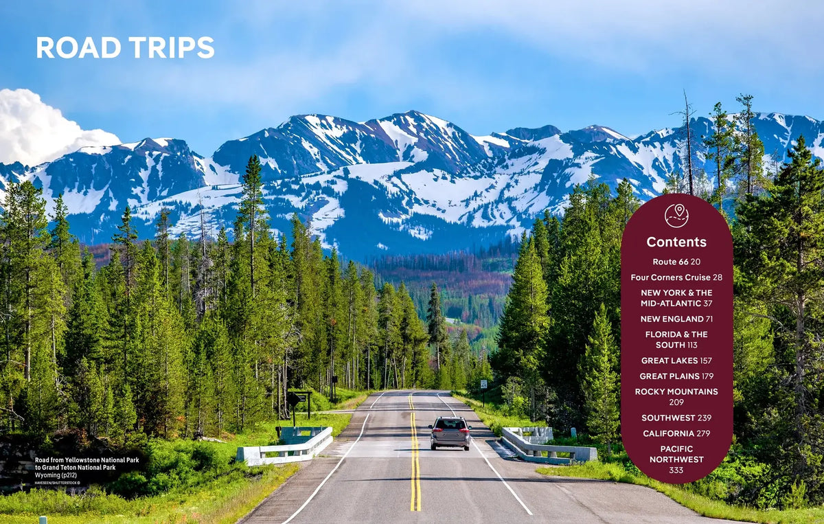 Lonely Planet Best Road Trips USA: Trade Paperback